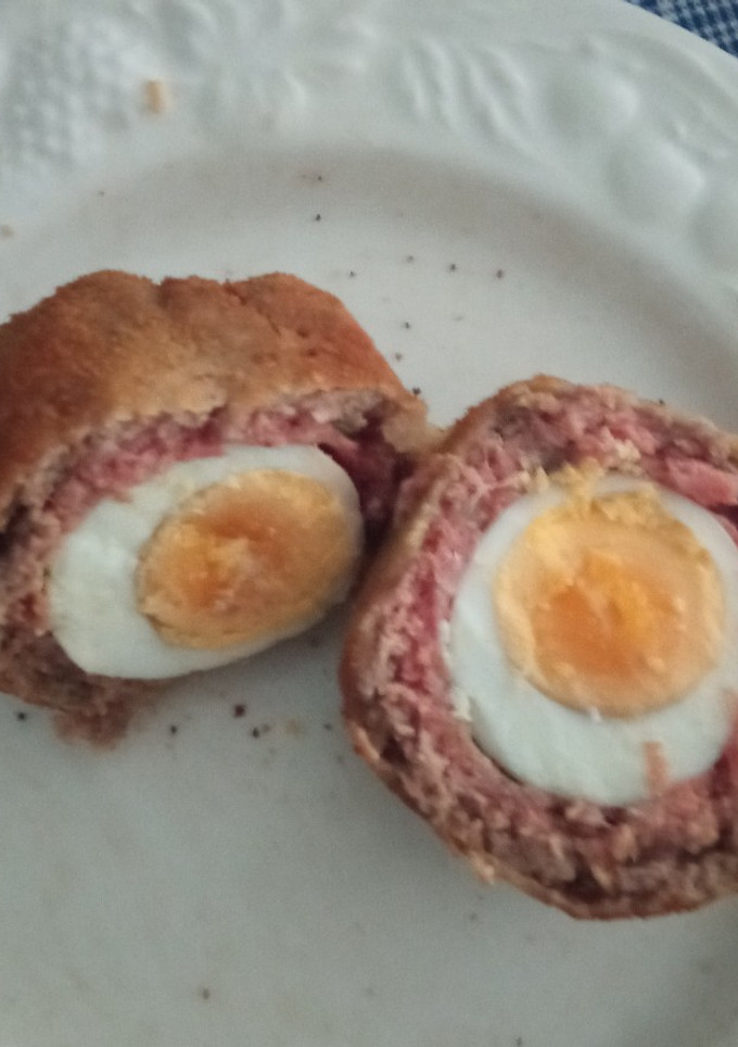 Una foto de Huevos a la Escocesa