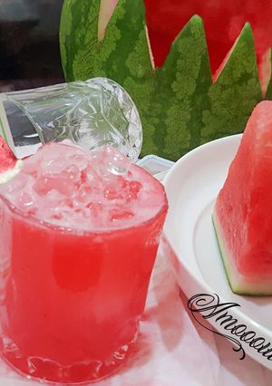 صورة لوصفة عصير البطيخ والرمان ●○●○