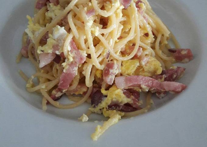 Steps to Make Homemade Carbonara