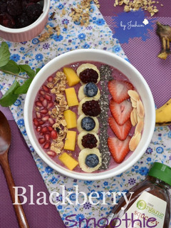 Foto resep BLACKBERRY SMOOTHIE#KamisManis