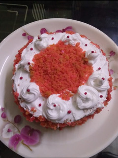 रेड भेलभेट केक (red velvet cake recipe in Hindi) रेसिपी मुख्य फोटो