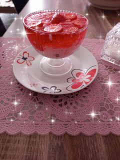 Φωτογραφία της συνταγής 🍓 φραουλένιο γιαουρτοζελέ 🍓