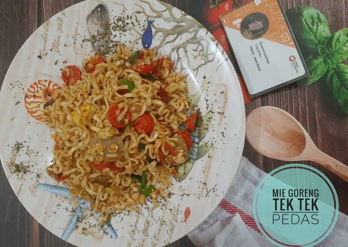 Mie goreng tek tek pedas