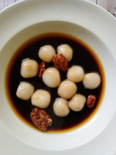 【冬至】咖啡黑糖蜜胡桃湯圓 的食譜成品照片