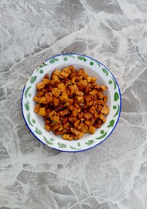 Foto resep Orek Tempe Tahu Daun Bawang