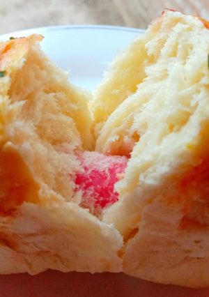 Foto resep Roti Sosis Panggang Eggless