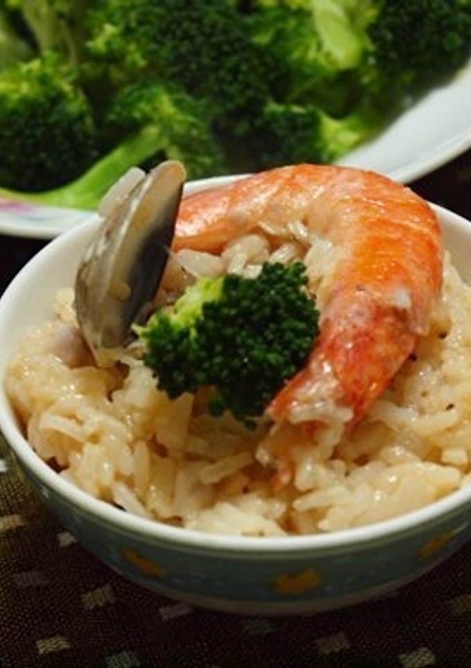 滿滿海鮮大鍋飯（燉飯） 的食譜成品照片