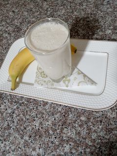 صورة لوصفة مخفوق الموز والحليب 🍹