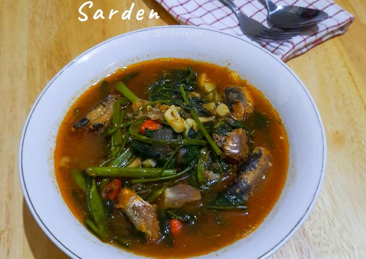 Resep Tumis Kangkung Sarden Anti Gagal