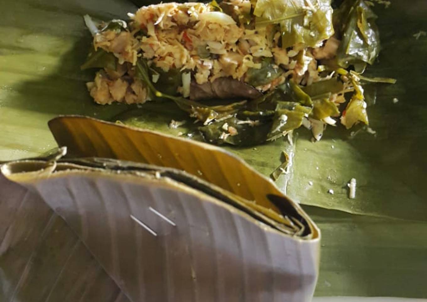 Botok teri Medan tempe