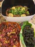 Roasted Turkey Bacon and Brussels Sprouts Mix