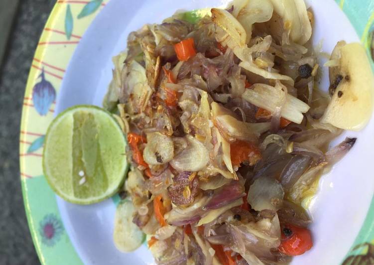 Resep Sambal matah (oseng) yang sempurna