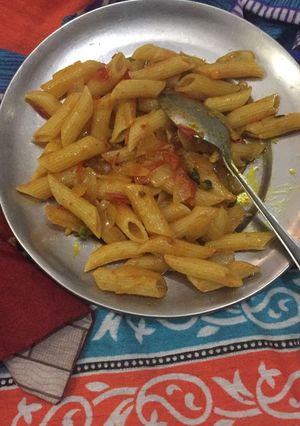 A picture of Red pasta.