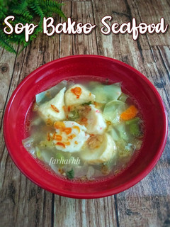 Foto resep Sop Bakso Seafood
