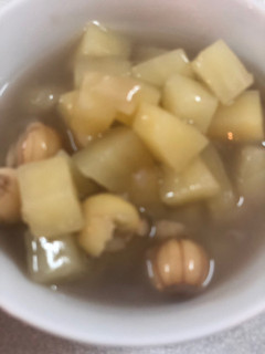 Hình của món Chè sake hạt sen.