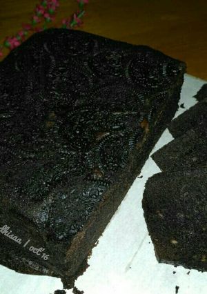 Foto resep Brownies milo topping oreo