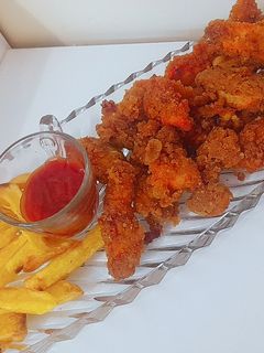 عکسی از دستور ماهی کیلکا سوخاری