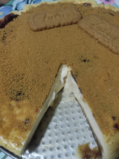 Una foto de Tarta de queso y lotus