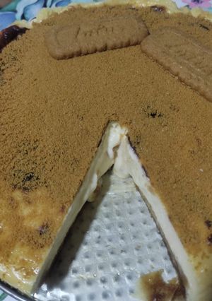Una foto de Tarta de queso y lotus