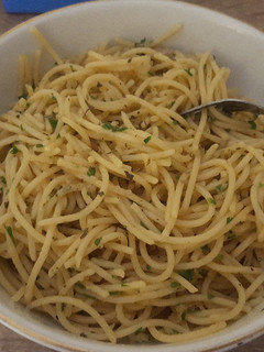 Foto resep Spaghetti oglio olio alergi udang