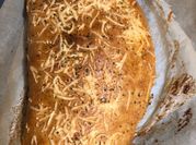 Una foto de calzone de ricotta