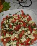 Ensalada tipo Caprese
