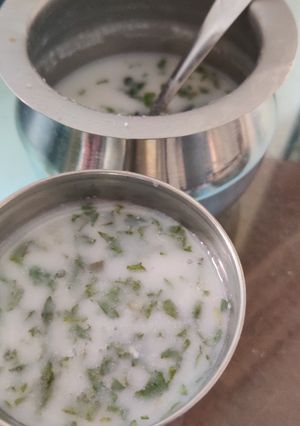 A picture of Mint chaas.