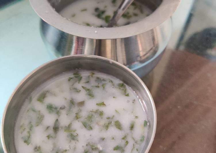 Step-by-Step Guide to Prepare Homemade Mint chaas