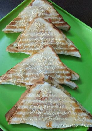 পনির স্যানডুইচ (Paneer sandwich recipe in Bengali) রেসিপির প্রধান ছবি