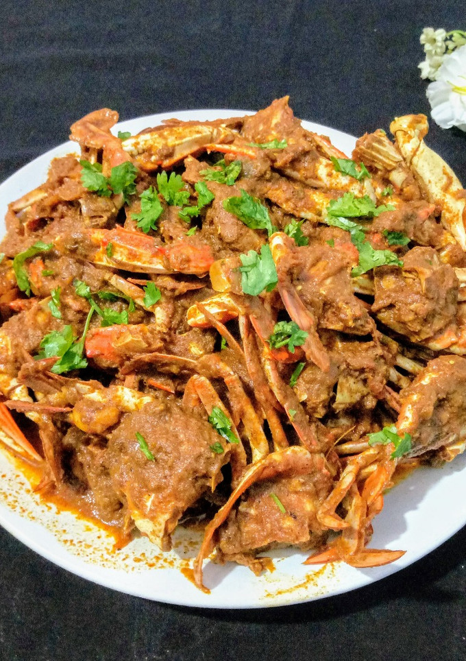நண்டு ரோஸ்ட் (nandu roast recipe in tamil) செய்முறை முக்கிய புகைப்படம்