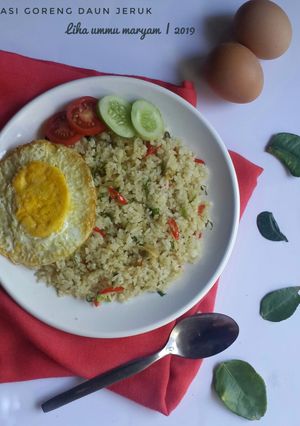Foto resep Nasi goreng daun jeruk