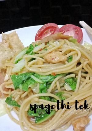 Foto resep Spagethi tek tek