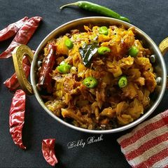 A picture of Cabbage stir fry.