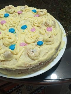 عکسی از دستور کیک موزی