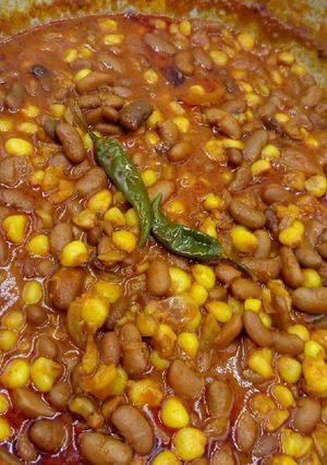 A picture of Githeri #jikonichallenge.