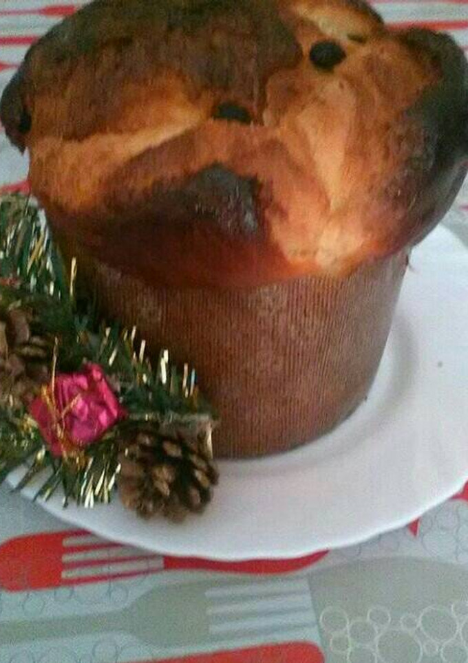 Una foto de Panettone