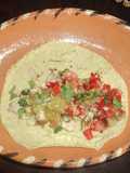 Mexican-Style Pork Shoulder Tacos (Las Correa) with Fruit Guacamole