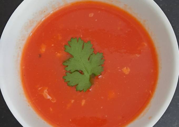 Recipe of Quick Tomato beet soup