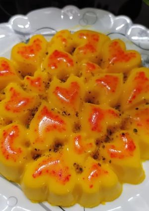عکسی از دستور دسر زعفرونی