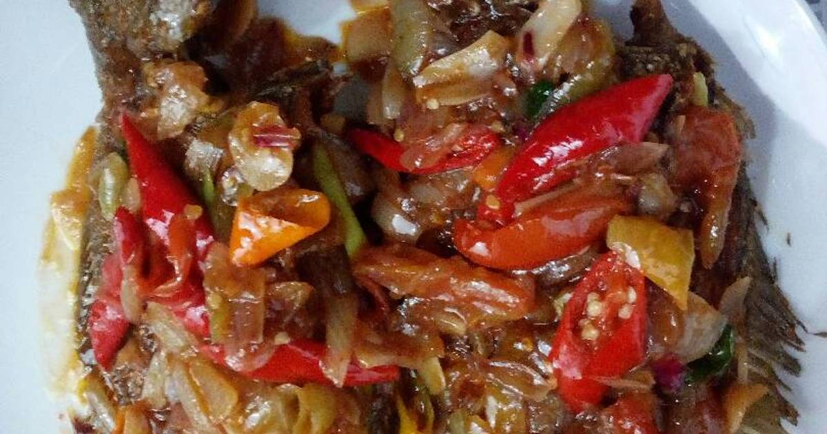 Resep Ikan Goreng Saus Tiram Oleh Azizah Resty H Cookpad