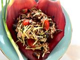 ยำหัวปลีย่างหมูสับ🌶️🧄