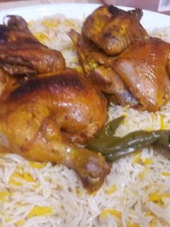صورة لوصفة مندي سهل ولذيذ ولا اطيب والكل بحبو