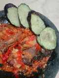 Sambal Panggang (ikan asap)