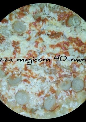 Foto resep PiZza magicom 40 mnt