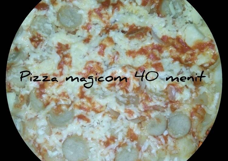 Resep Pizza Magicom 40 Mnt Yang Gurih