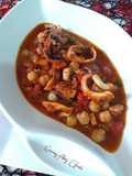 Pulpitos con garbanzos