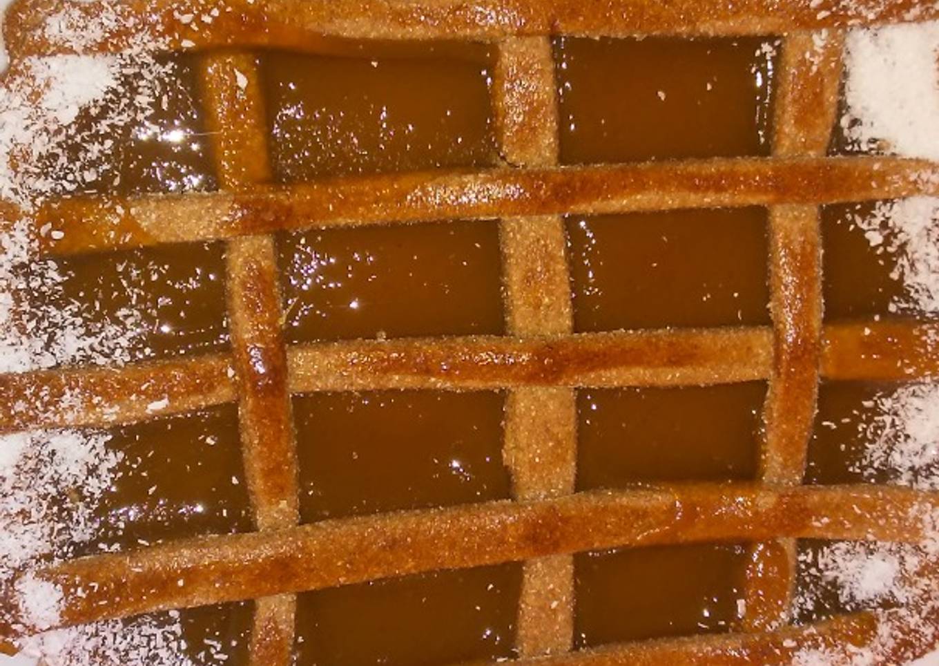 Pasta Frola integral de batata