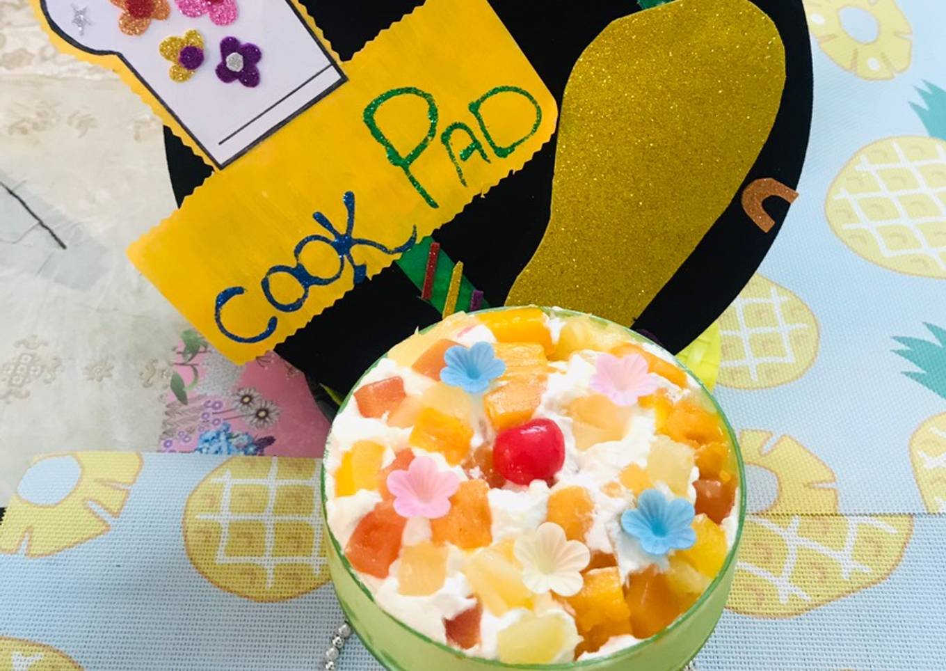 Mango fruit glory parfait