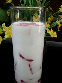 Foto resep Es susu semangka