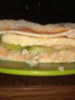 Foto resep Roti Sandwich Tawar Isi Omelette Dan Vanilla Sauce